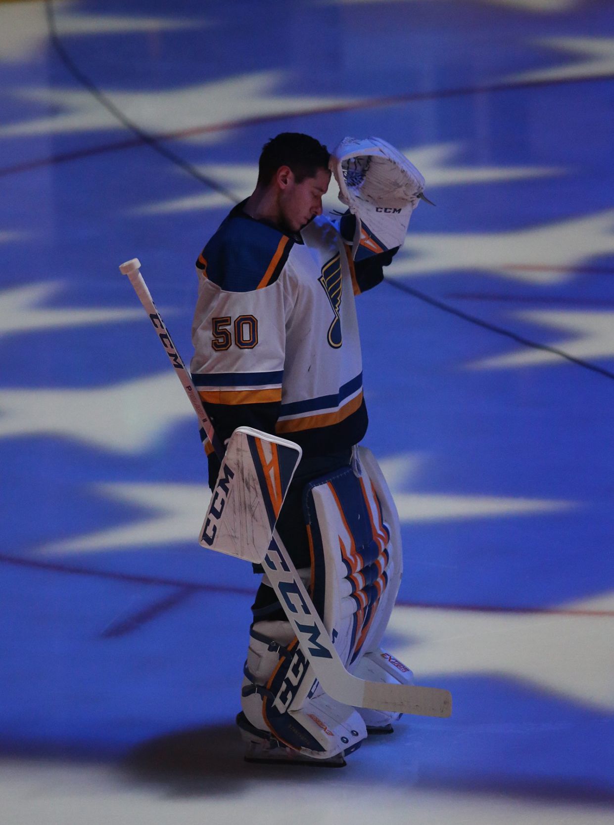 Blues and Stars skate in Game 3 of their playoff